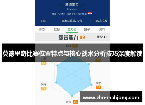 莫德里奇比赛位置特点与核心战术分析技巧深度解读
