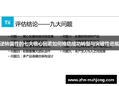 逆转属性的七大核心因素如何推动成功转型与突破性进展 逆转属性的七大核心因素如何推动成功转型与突破性进展